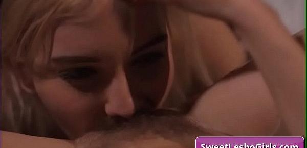  Sensual hot lesbian teens Cadence Lux, Kenna James eating juicy pussy and enjoy strong orgasms
